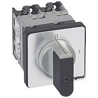 Выключатель - положение вкл/откл - PR 12 - 4П - 4 контакта - крепление на дверце | код 027403 |  Legrand